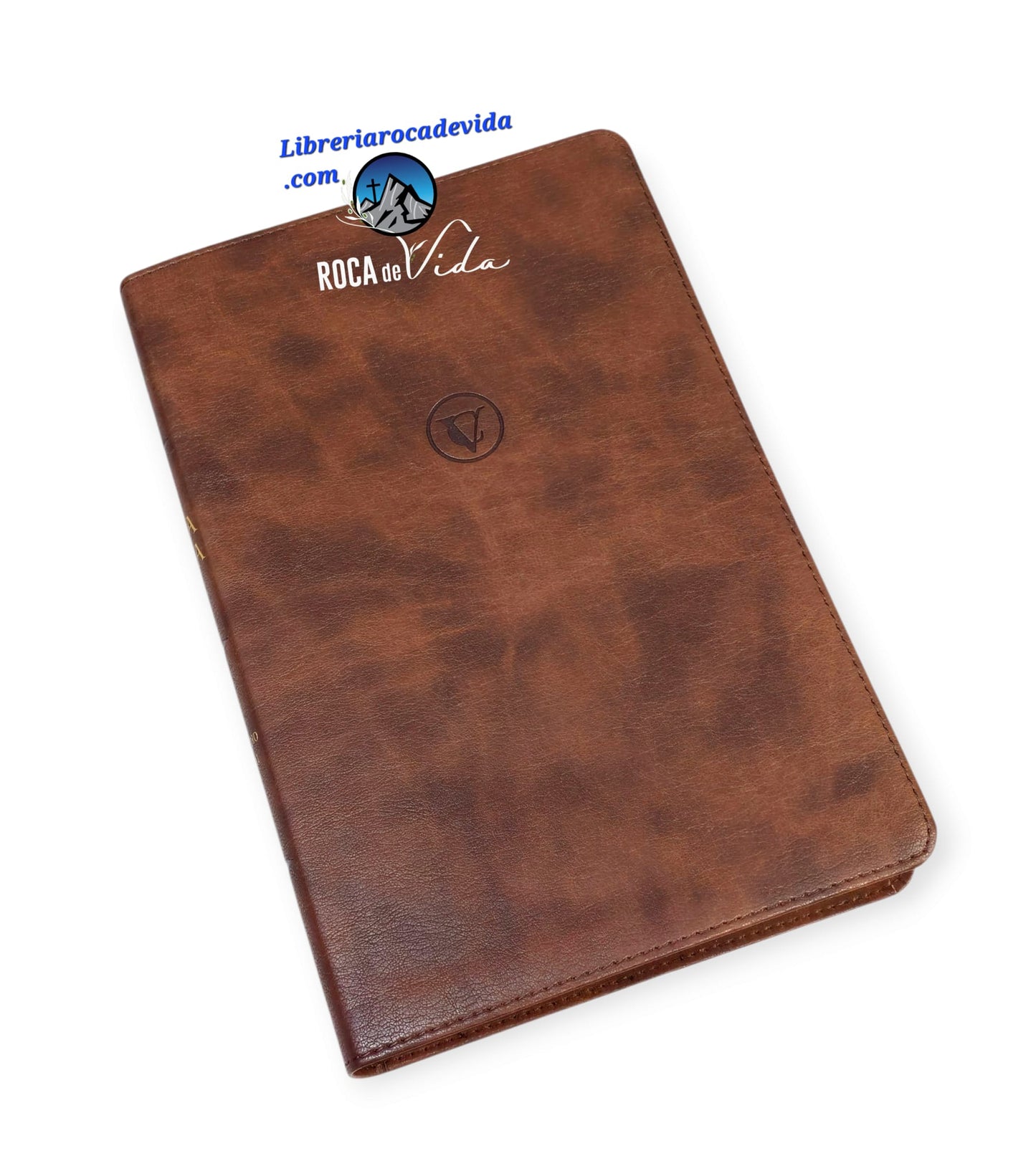 Biblia de estudio César Vidal RVR.1960 piel cafe con indice