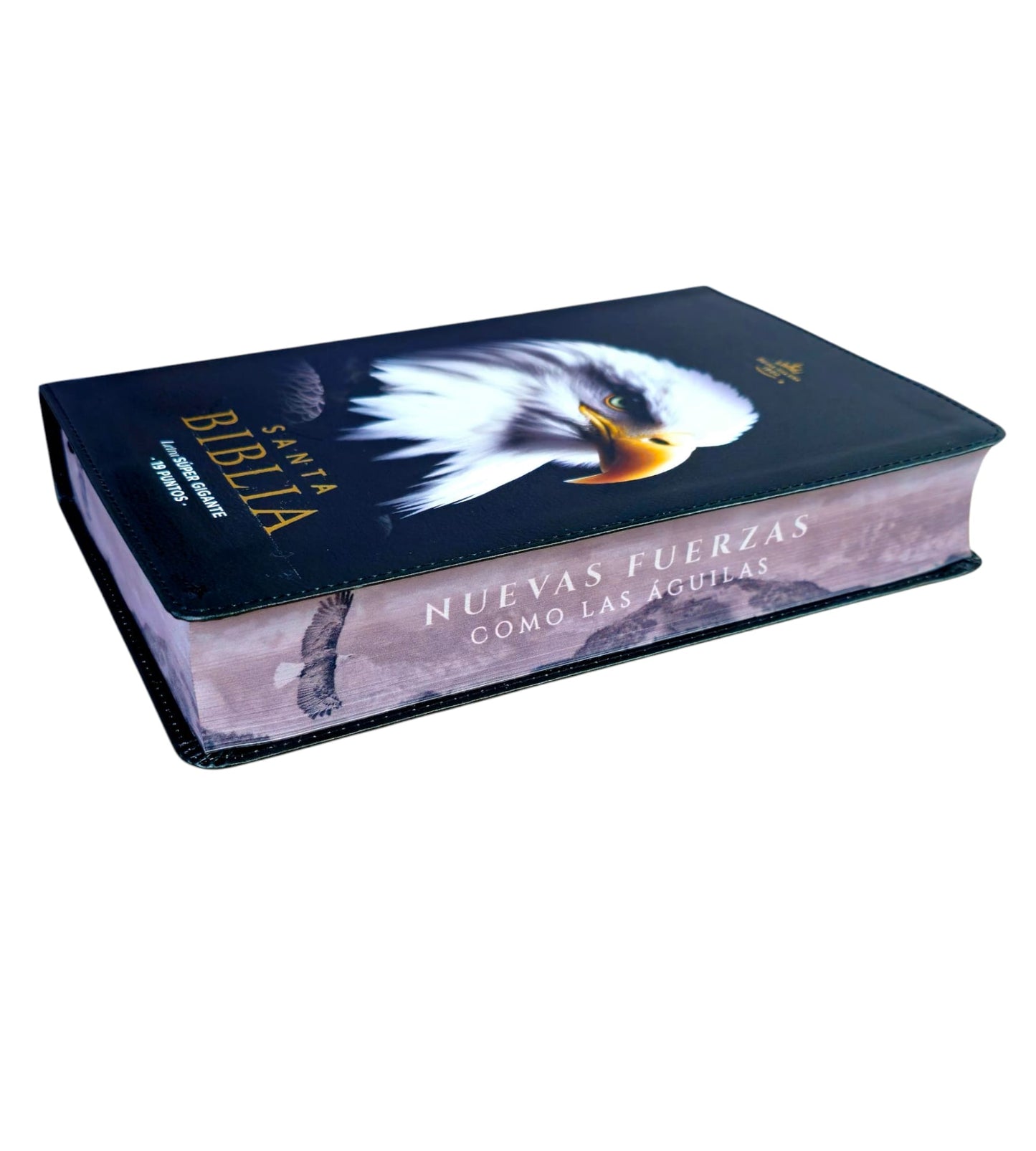 Biblia aguila RVR.1960 letra super gigante 19 punto los que esperan en jehova Imitación Piel negro