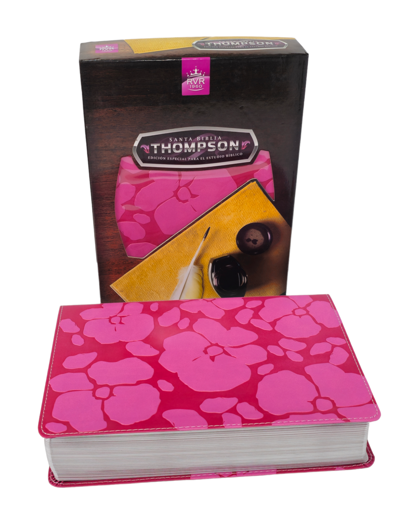 BIBLIA DE ESTUDIO THOMPSON RVR.1960 EDICIÓN ESPECIAL Color ORQUÍDEA CON ÍNDICE