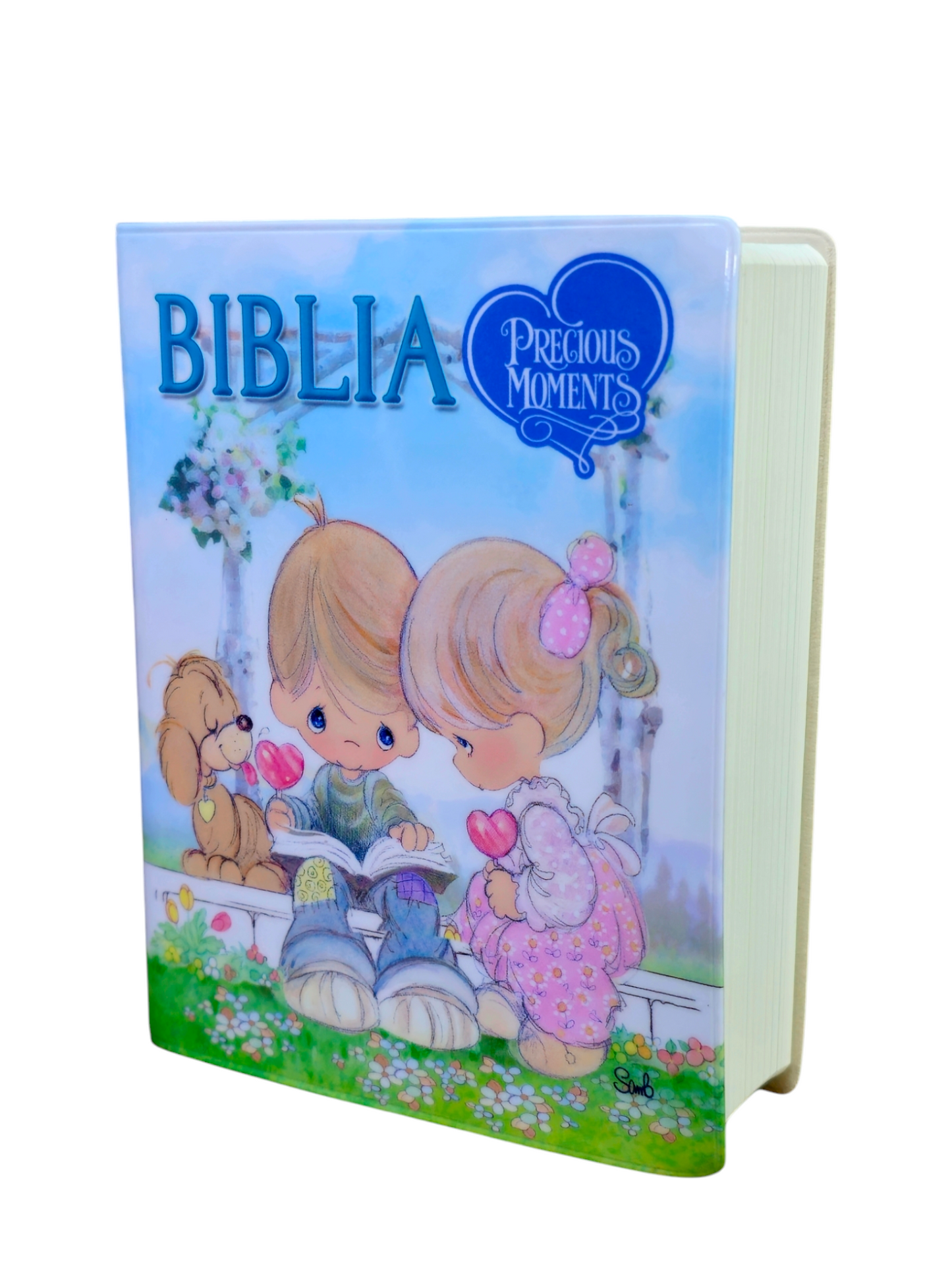 Biblia para niños RVR.1960 preciosos momentos pequeña vinil