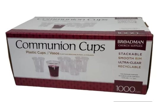 Communion Cups-1000 Count ( plastic vaso desechables